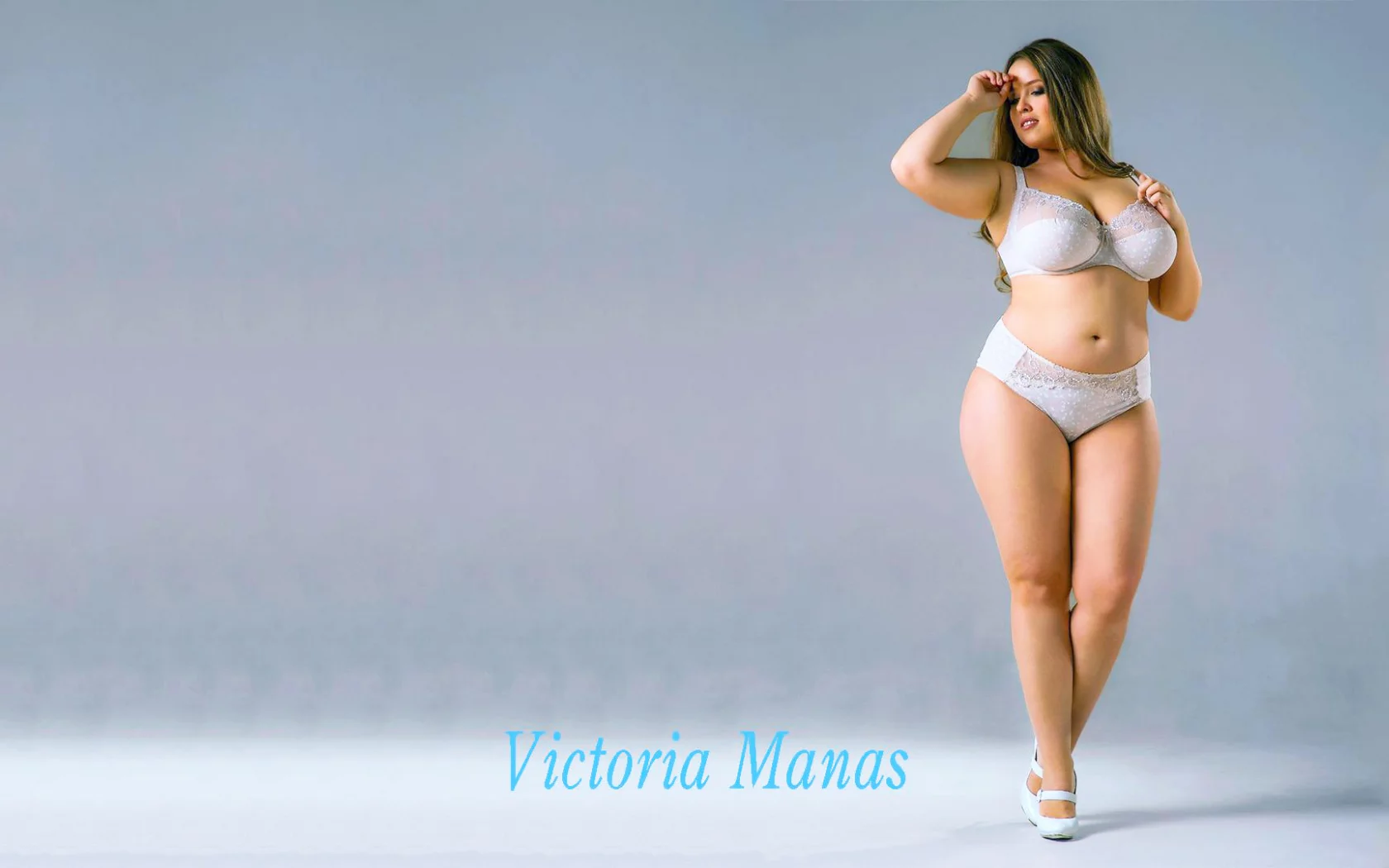 девушка, victoria manas, пышка