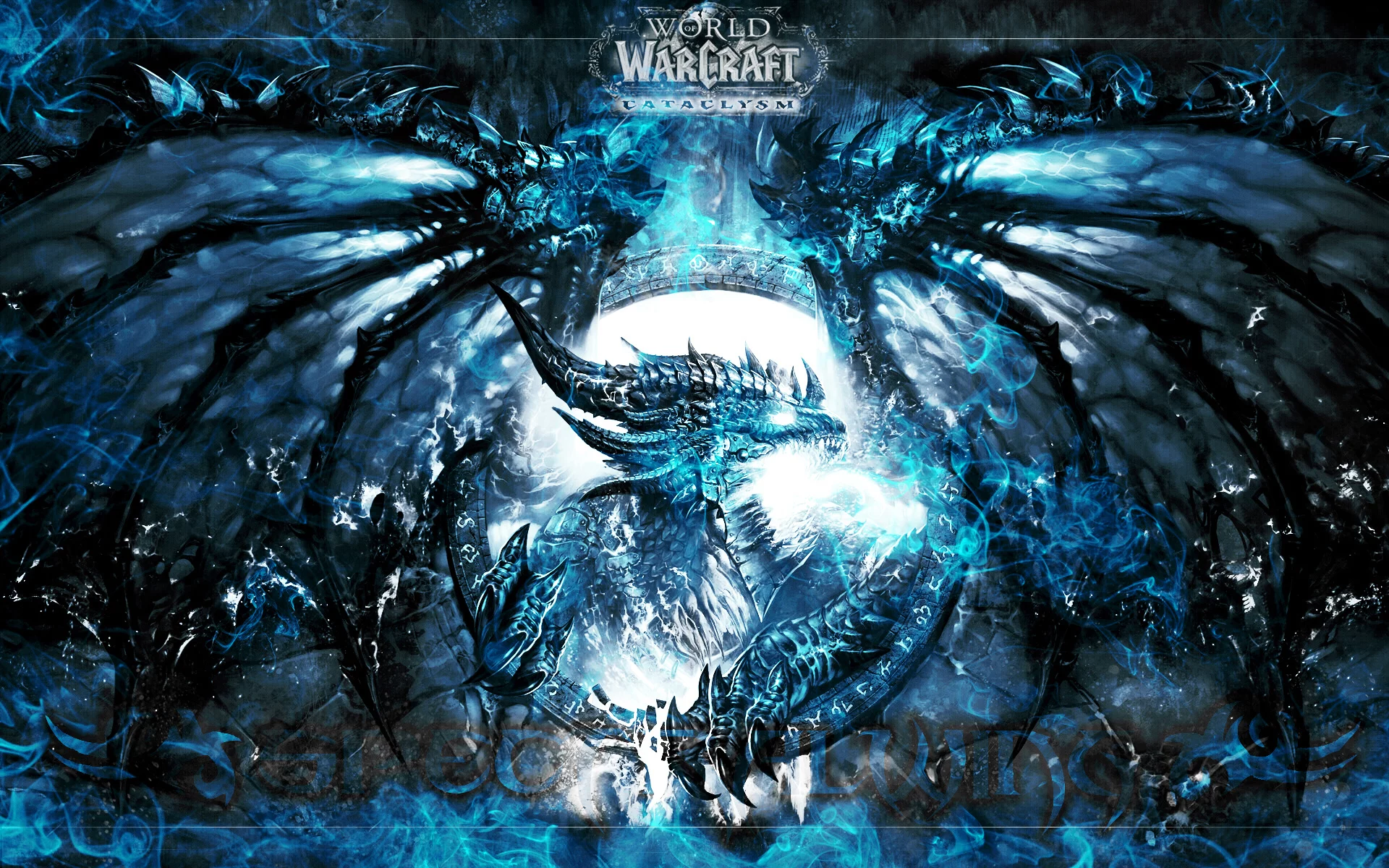 deathwing, dragon, deathwing the destroyer, cataclysm, neltharion the earth-warder