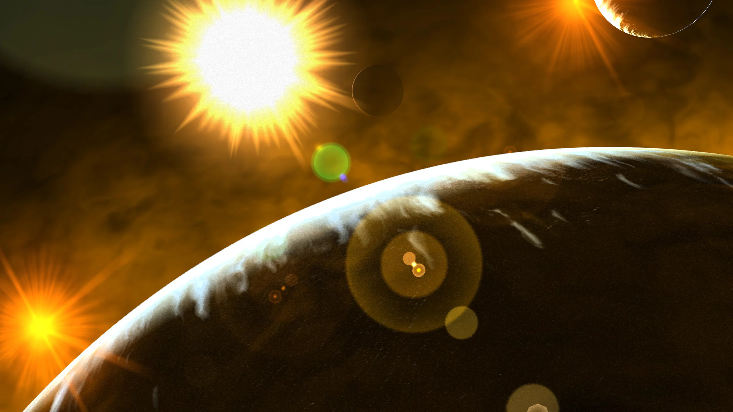 light, star, sci fi, sun, planet