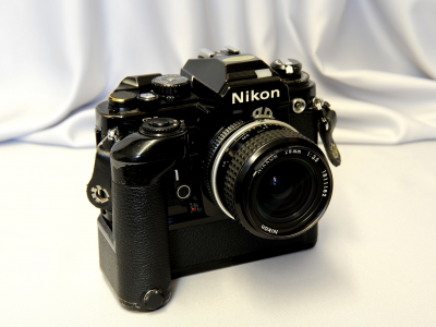 nikon fa, малоформатный, зеркальный, фотоаппарат