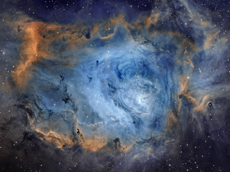 Туманность Лагуна, космос, звёзды, астрономия