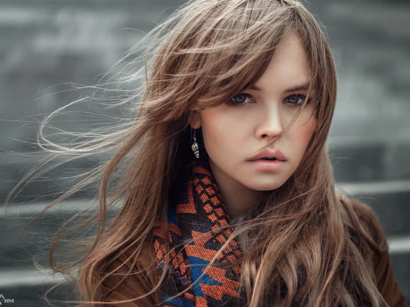 Anastasia Scheglova, девушка, портрет