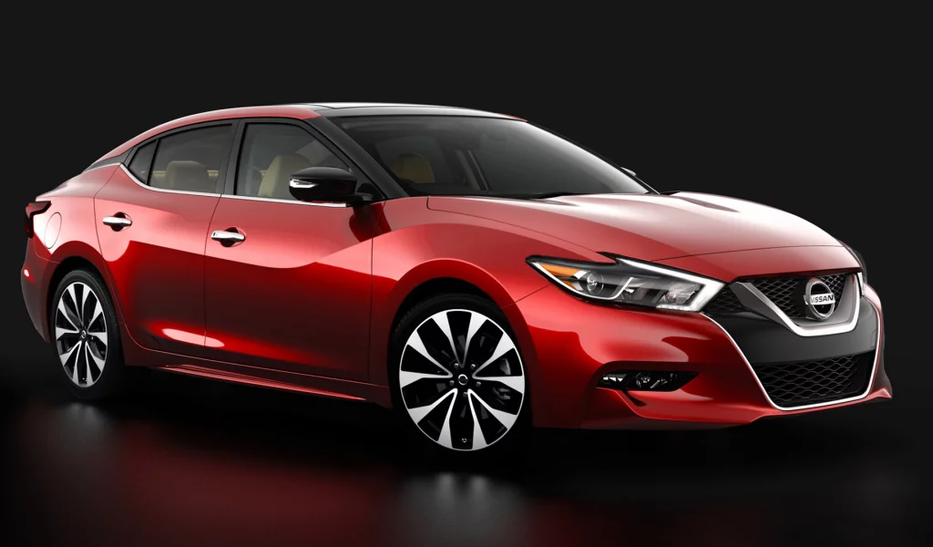 Nissan, Maxima, Red, 2016