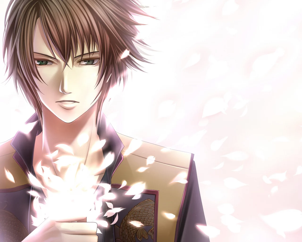 okita souji, hakuouki, демоны бледной сакуры, hekketsu-roku