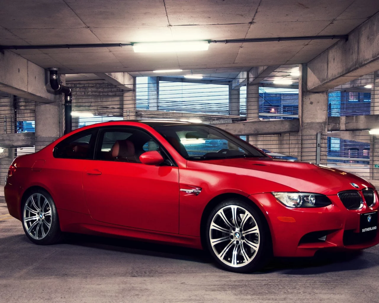 Bmw, M6, Red