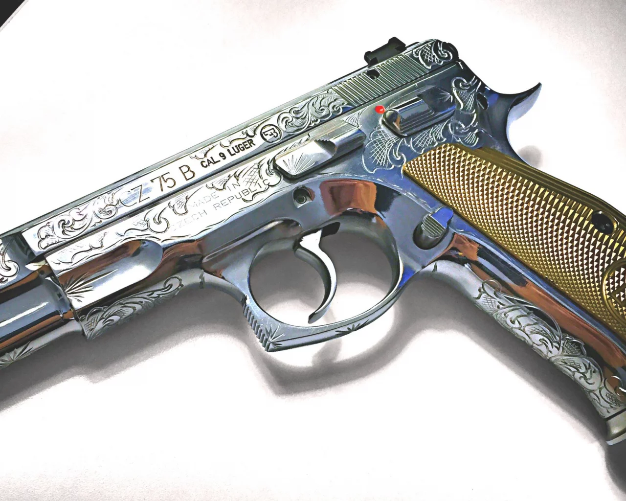 CZ-75B, самозарядный, пистолет, оружие