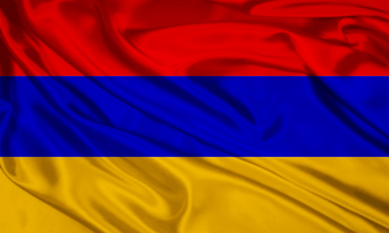 армения, оранжевый, флаг, красный, синий