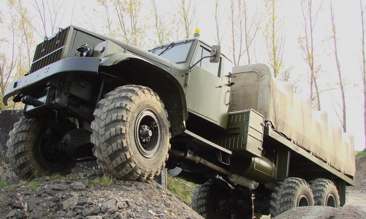 kraz, грузовик, бездорожье, вездеход, военный, краз 255б