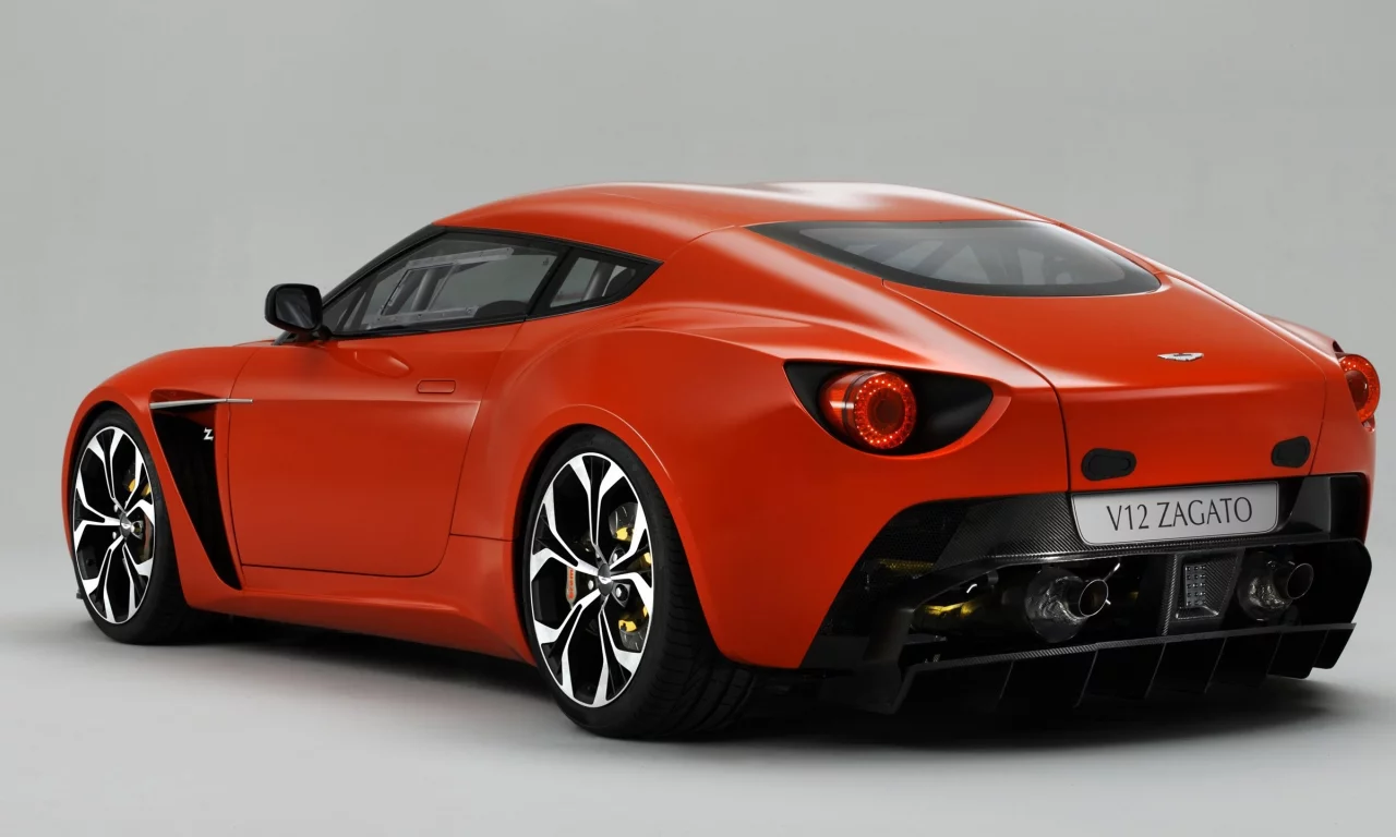 Aston-Martin, V12, Zagato, Rear