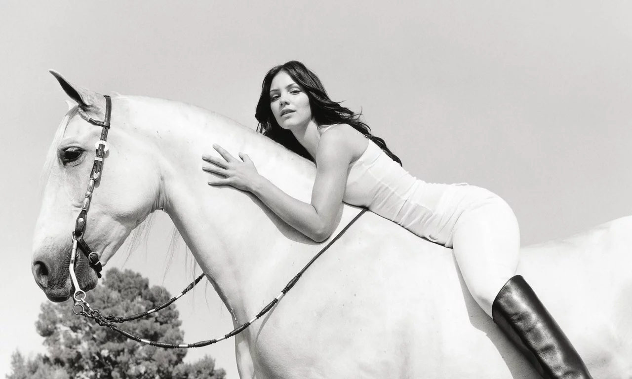 katharine mcphee, лошадь, девушка, певица, кэтрин макфи