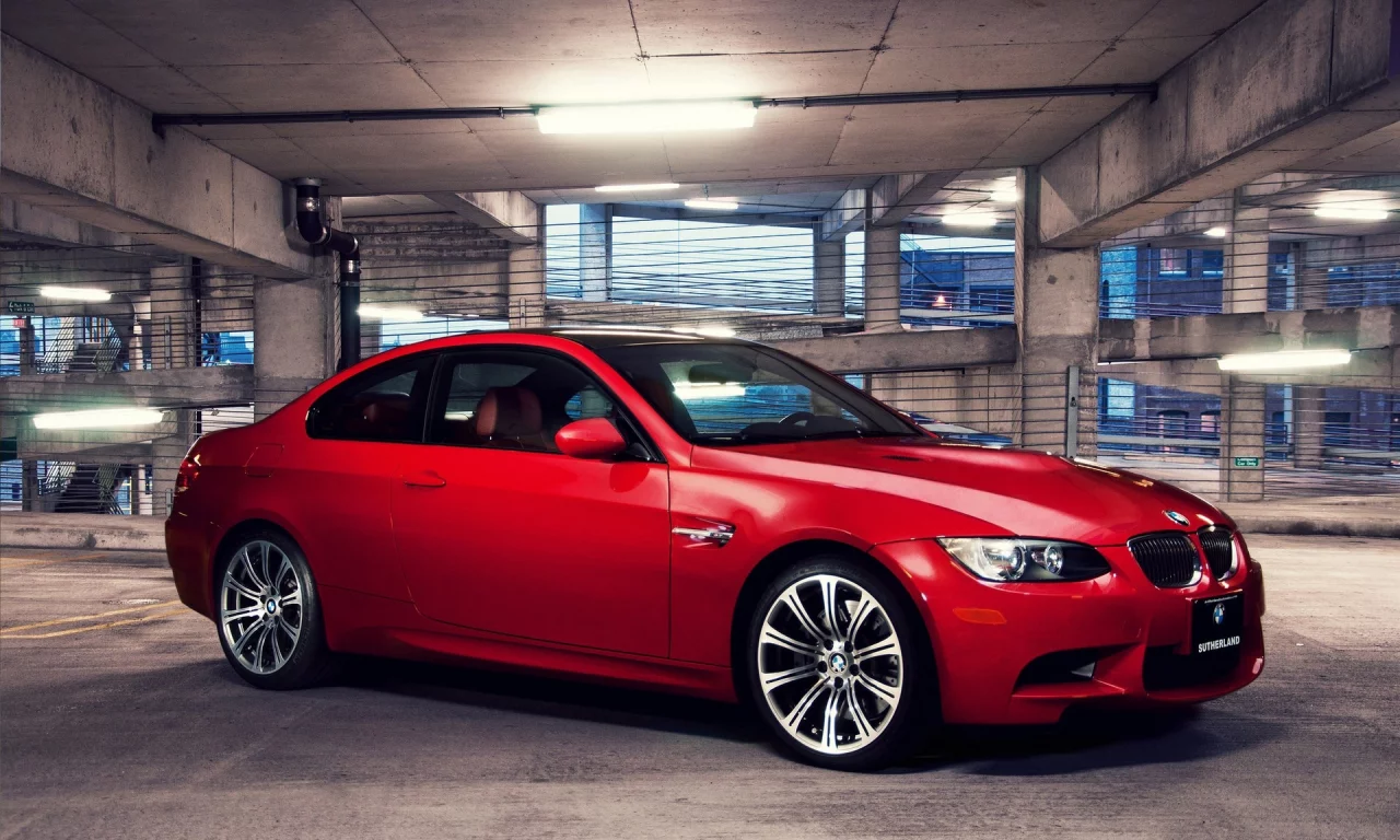 Bmw, M6, Red