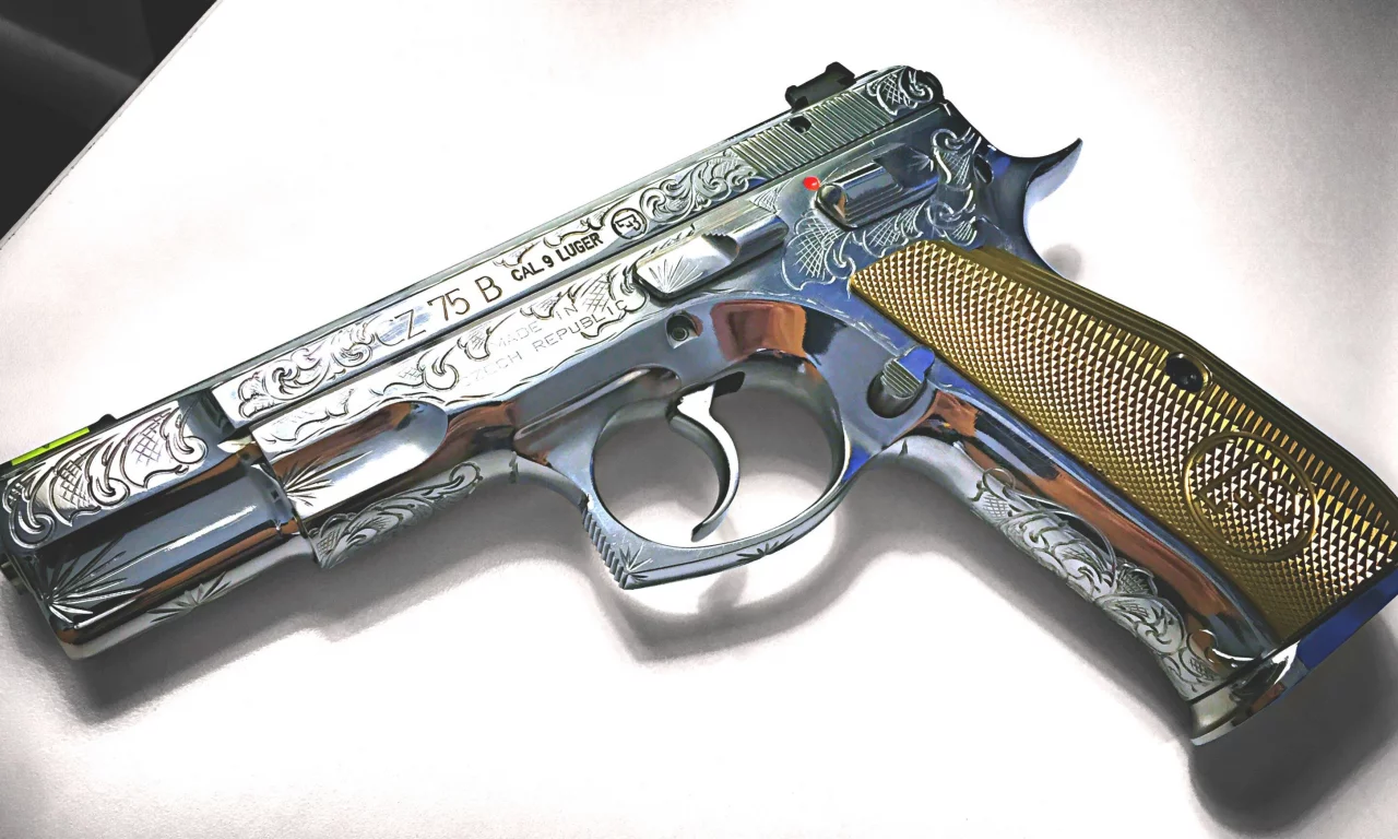 CZ-75B, самозарядный, пистолет, оружие