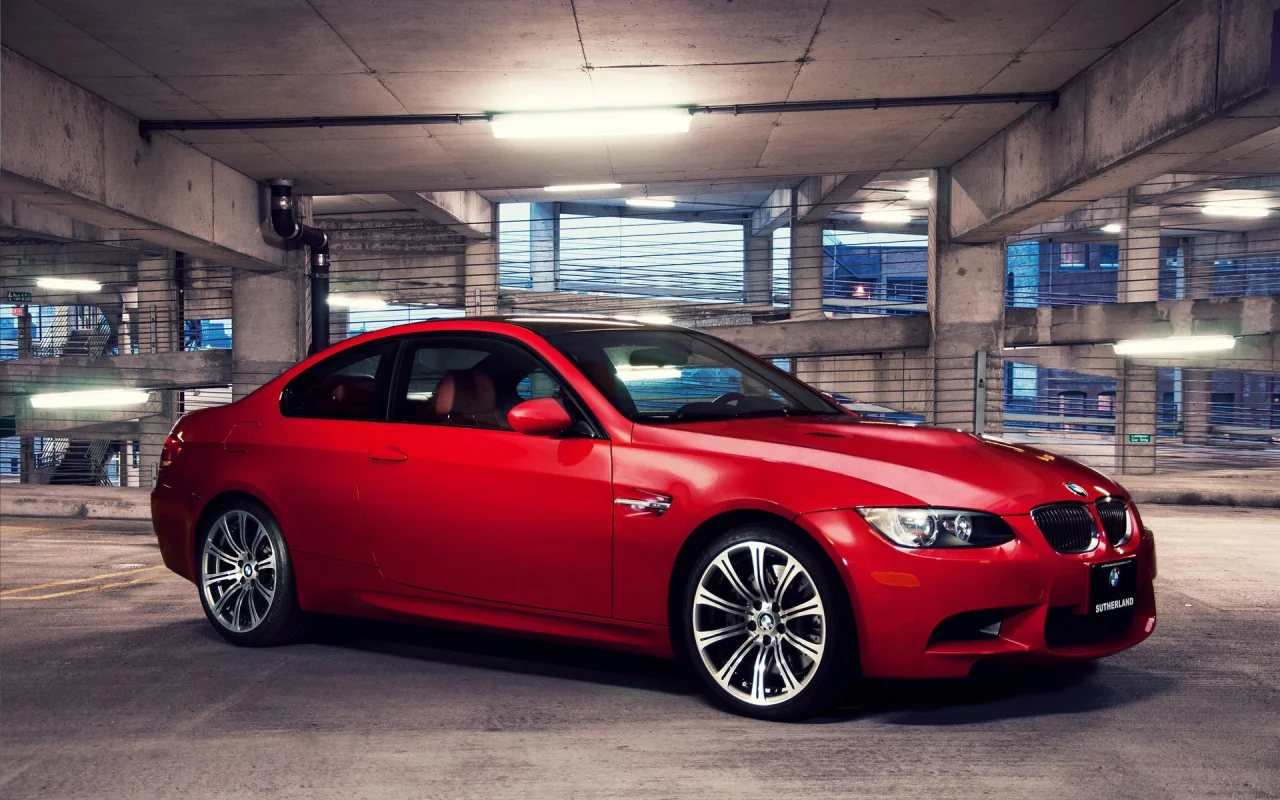Bmw, M6, Red