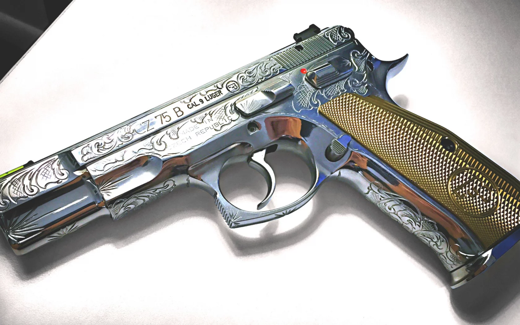 CZ-75B, самозарядный, пистолет, оружие
