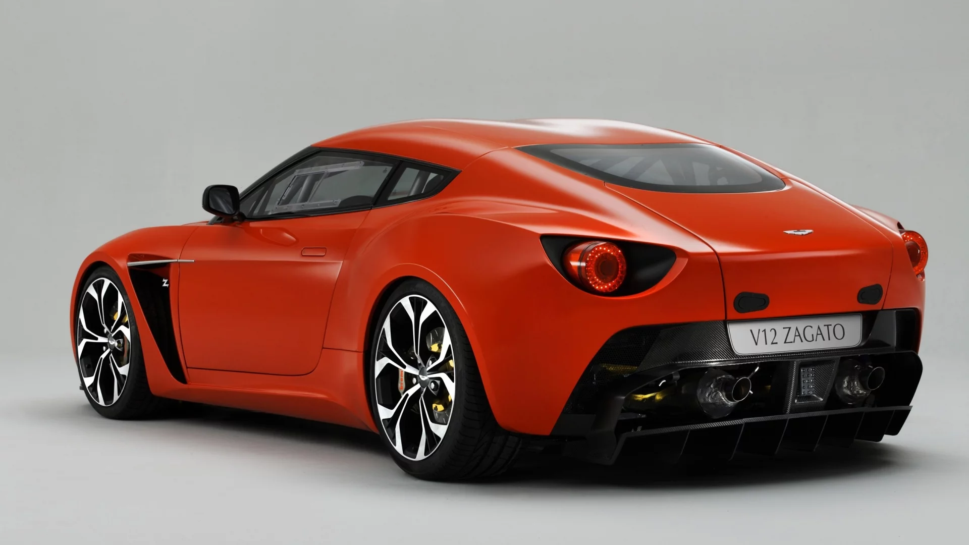Aston-Martin, V12, Zagato, Rear