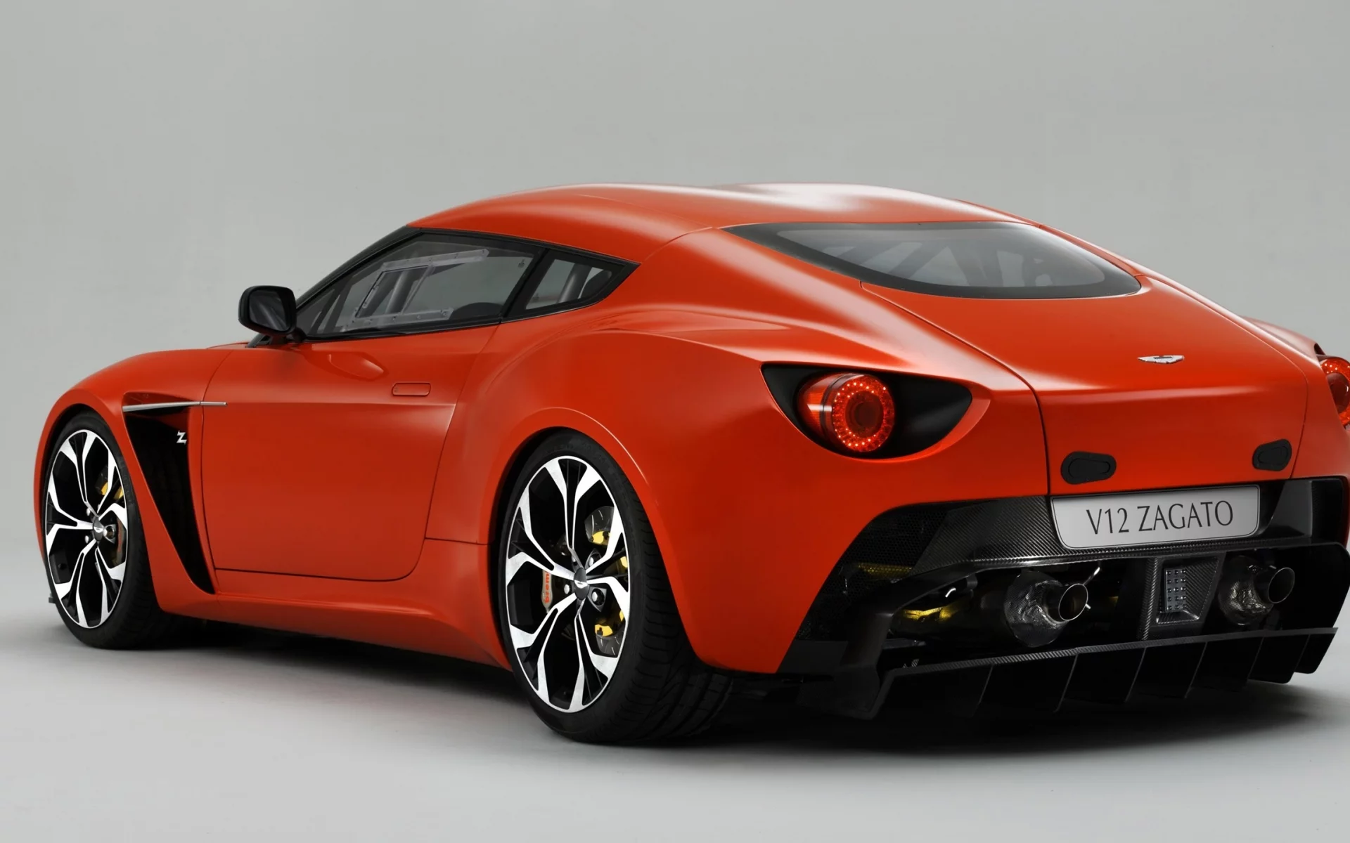 Aston-Martin, V12, Zagato, Rear