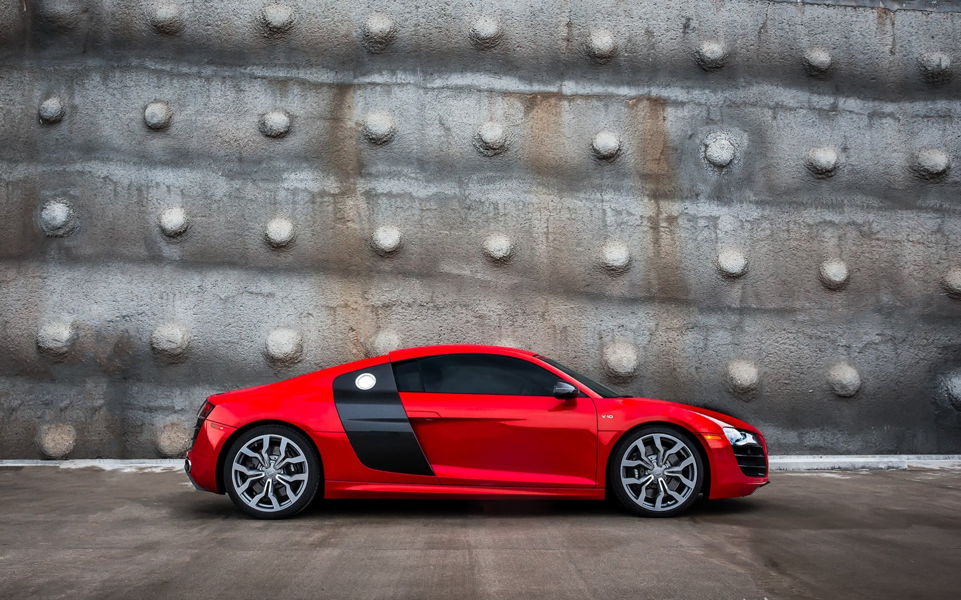 Audi, R8, red, ауди, красная, тюнинг