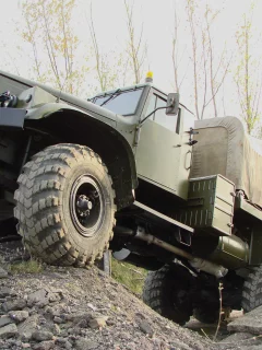 kraz, грузовик, бездорожье, вездеход, военный, краз 255б