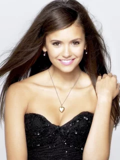 нина добрев, кулон, улыбка, nina dobrev