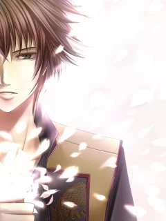 okita souji, hakuouki, демоны бледной сакуры, hekketsu-roku