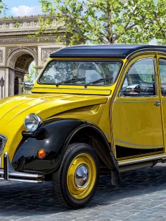 ситроен, citroen, deux, микролитражный, арт, 2cv, автомобиль