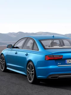 Audi, A6, Back, 2016