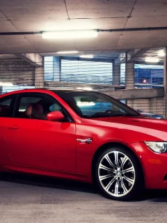 Bmw, M6, Red