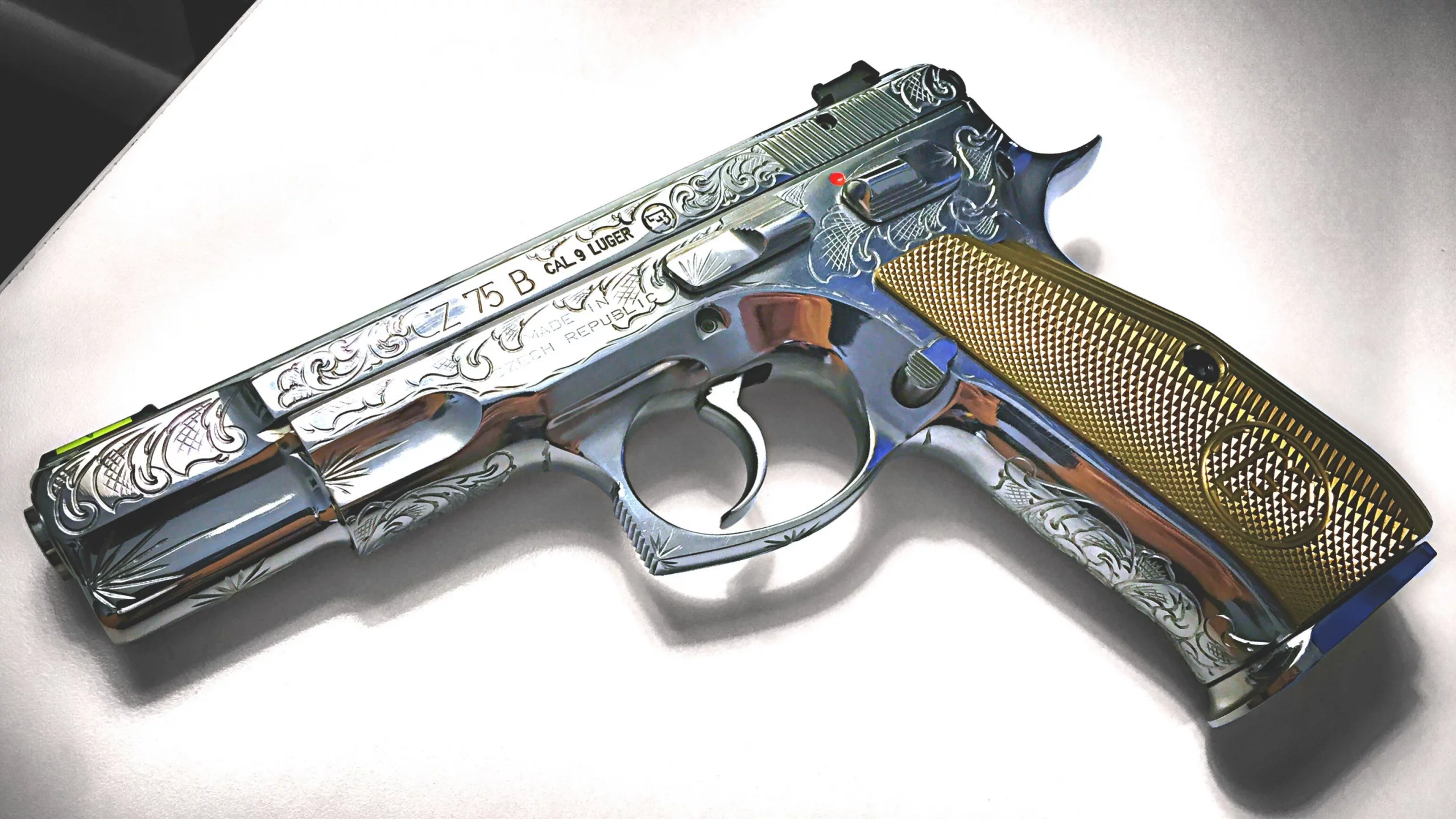 CZ-75B, самозарядный, пистолет, оружие
