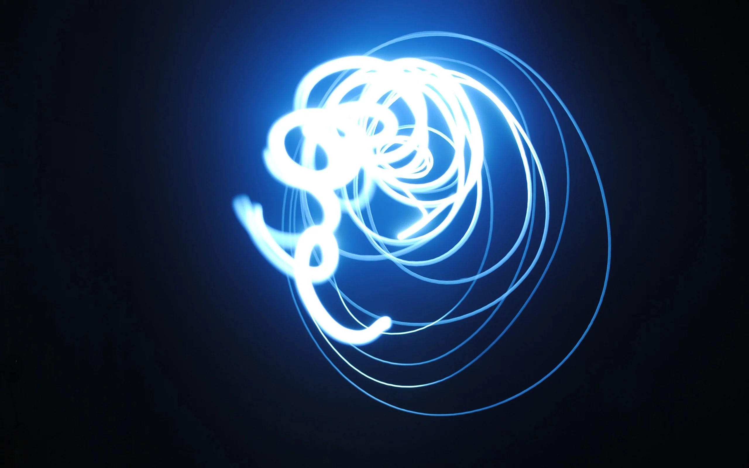 Neon, Circle, Lines
