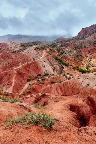 горы, ущелье, сказка