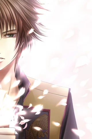 okita souji, hakuouki, демоны бледной сакуры, hekketsu-roku