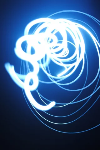 Neon, Circle, Lines