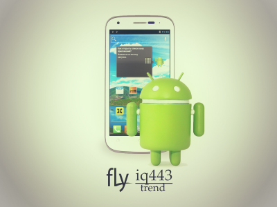 trend, android, андроид, телефон, iq443, fly