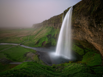 ВОДОПАД, ИСЛАНДИЯ