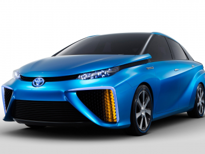 Toyota, FCV, Concept, Car, Blue