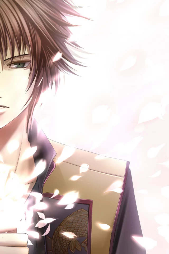 okita souji, hakuouki, демоны бледной сакуры, hekketsu-roku