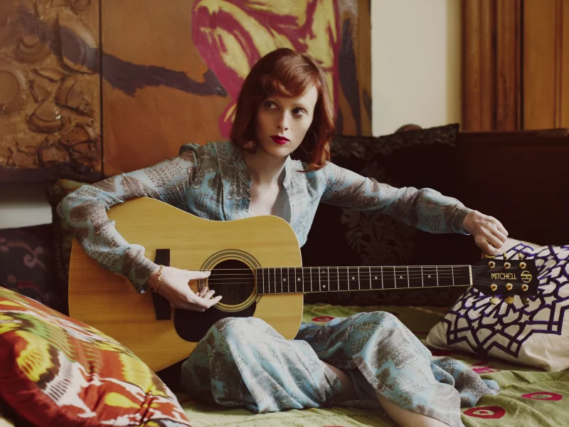 журнал, гитара, фотосессия, the edit, karen elson