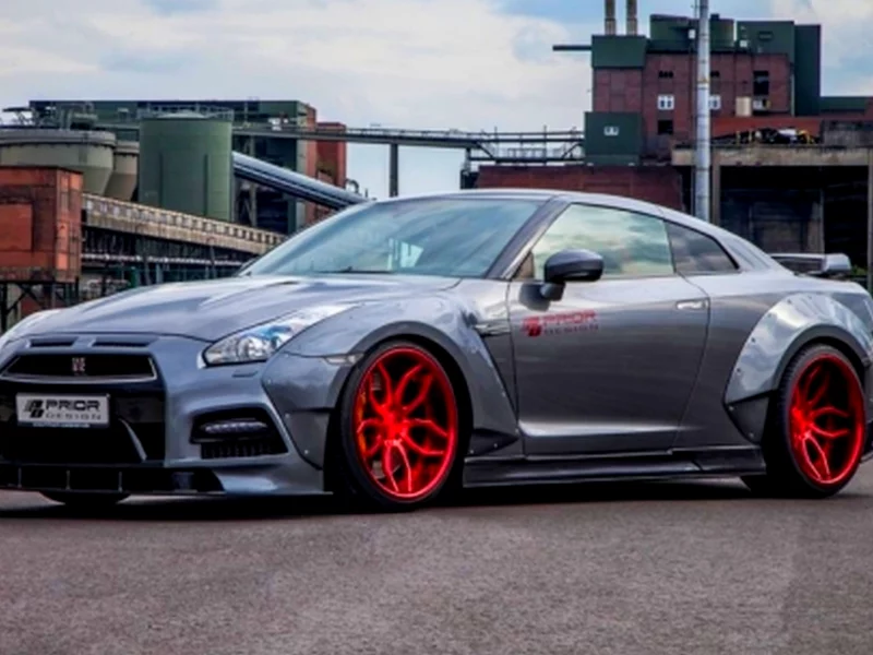 авто, спорткар, Nissan GT-R