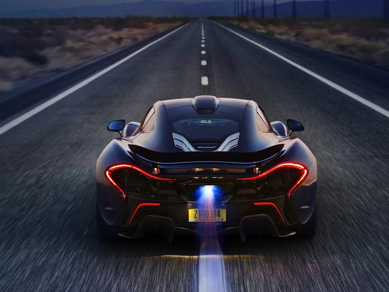Mclaren, P1, (2014), Road, Background