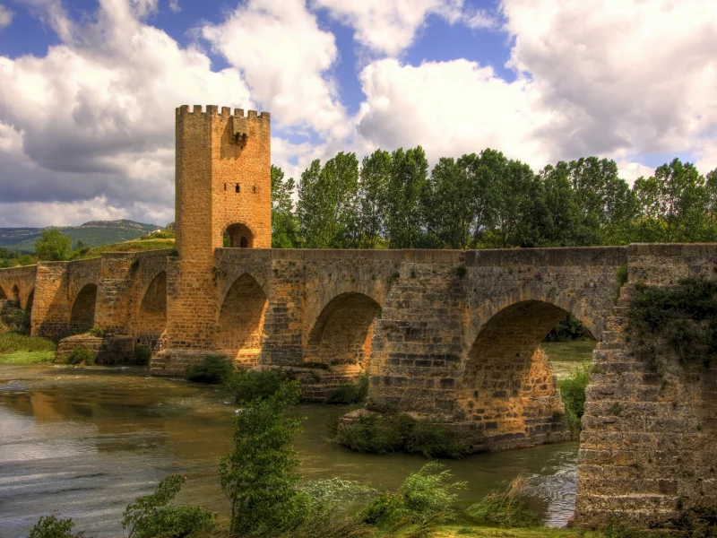 Old, Rock, Bridge