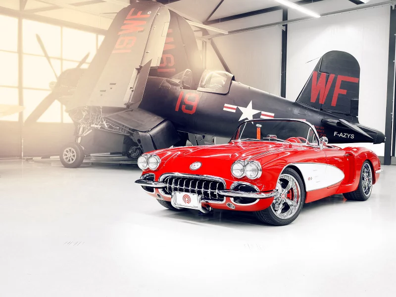 1959, Chevrolet, Corvette
