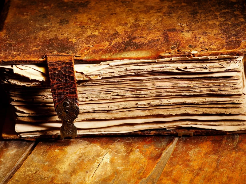Old, Book, Paper