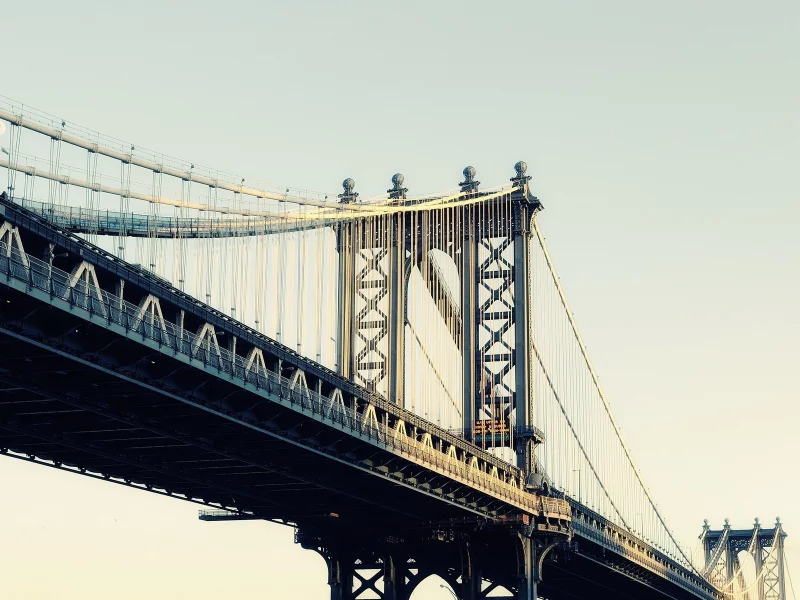 Golden, Bridge, Manhattan