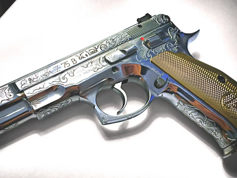 CZ-75B, самозарядный, пистолет, оружие
