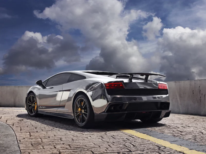 gallardo, lamborghini, галлардо, lp570-4, silvery, ламборгини, superleggera