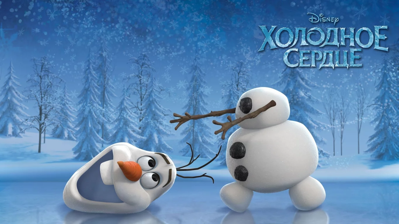 мультфильм, холодное сердце, снеговик, дисней, frozen