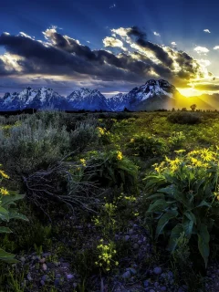 grand teton national park, rocky mountains, скалистые горы, wyoming