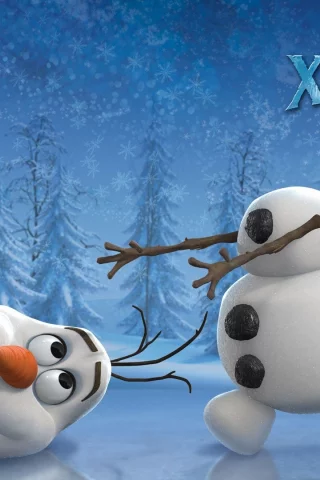 мультфильм, холодное сердце, снеговик, дисней, frozen