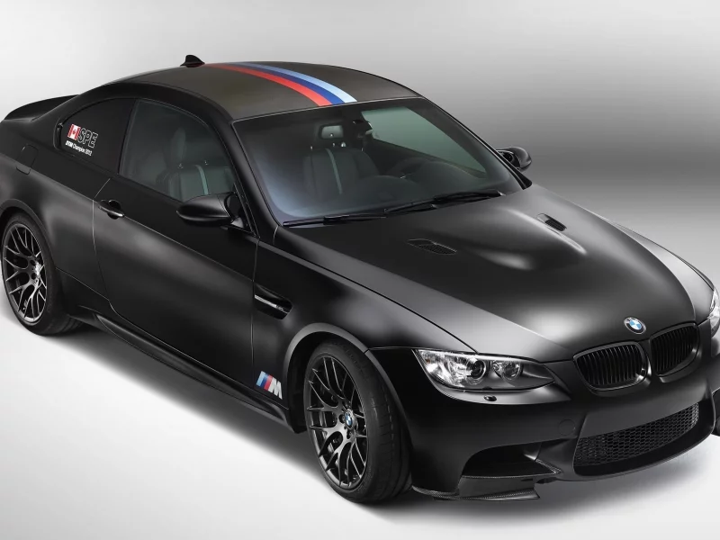 bmw, black