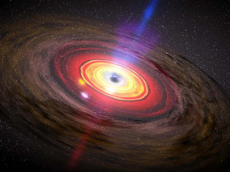 sci fi, black hole, circles, colors